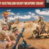 Strelets 1/72 WWII British 8th Army Australian Heavy Weapons