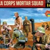 Strelets 1/72 WWII German Africa Korps Mortar Squad
