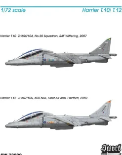 Sword 1/72 BAe Harrier T.10/12