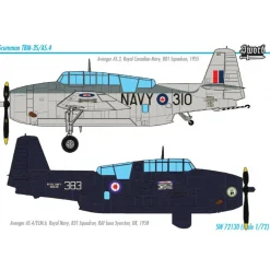 Sword 1/72 Grumman TBM-3S Avenger AS.4