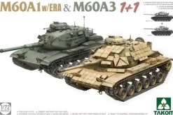 Takom 1/72 M60A1 with ERA and M60A3