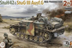 Takom 1/35 StuH.42 & StuG.III Ausf.G Mid Production with Stowage