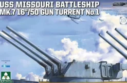 Takom 1/72 USS Missouri Mk.7 16"/50 Gun Turret No. 1 Model Kit