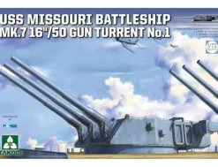 Takom 1/72 USS Missouri Mk.7 16"/50 Gun Turret No. 1 Model Kit