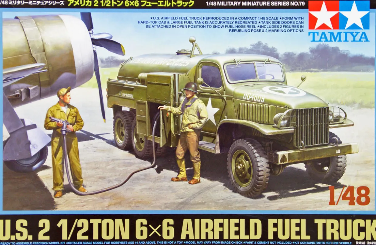 Tamiya 1/48 2 1/2 ton 6x6 Airfield Fuel Truck
