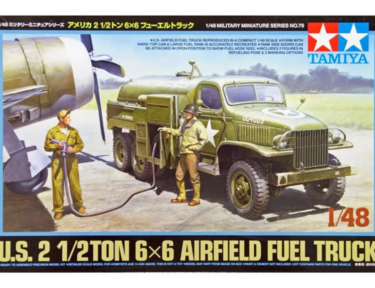 Tamiya 1/48 2 1/2 ton 6x6 Airfield Fuel Truck