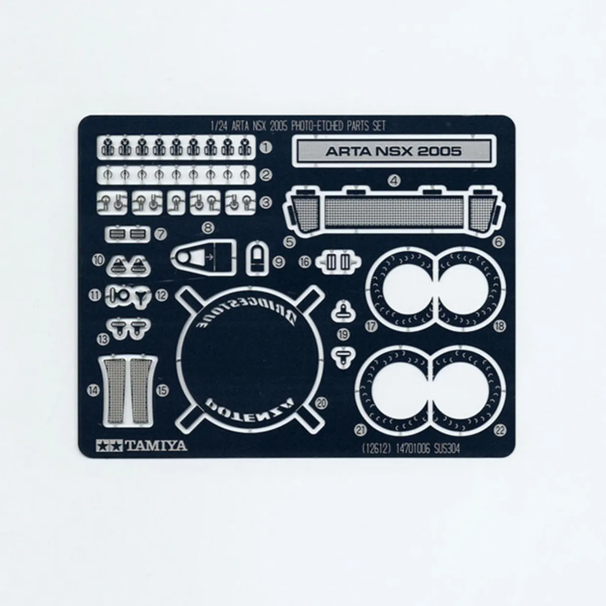 Tamiya 1/24 ARTA NSX Photo Etch Parts