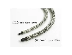 Tamiya 1/12 Braided Hose for Bikes (2.6mm)