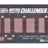 Tamiya 1/35 Challenger 2 Photo-Etched Parts