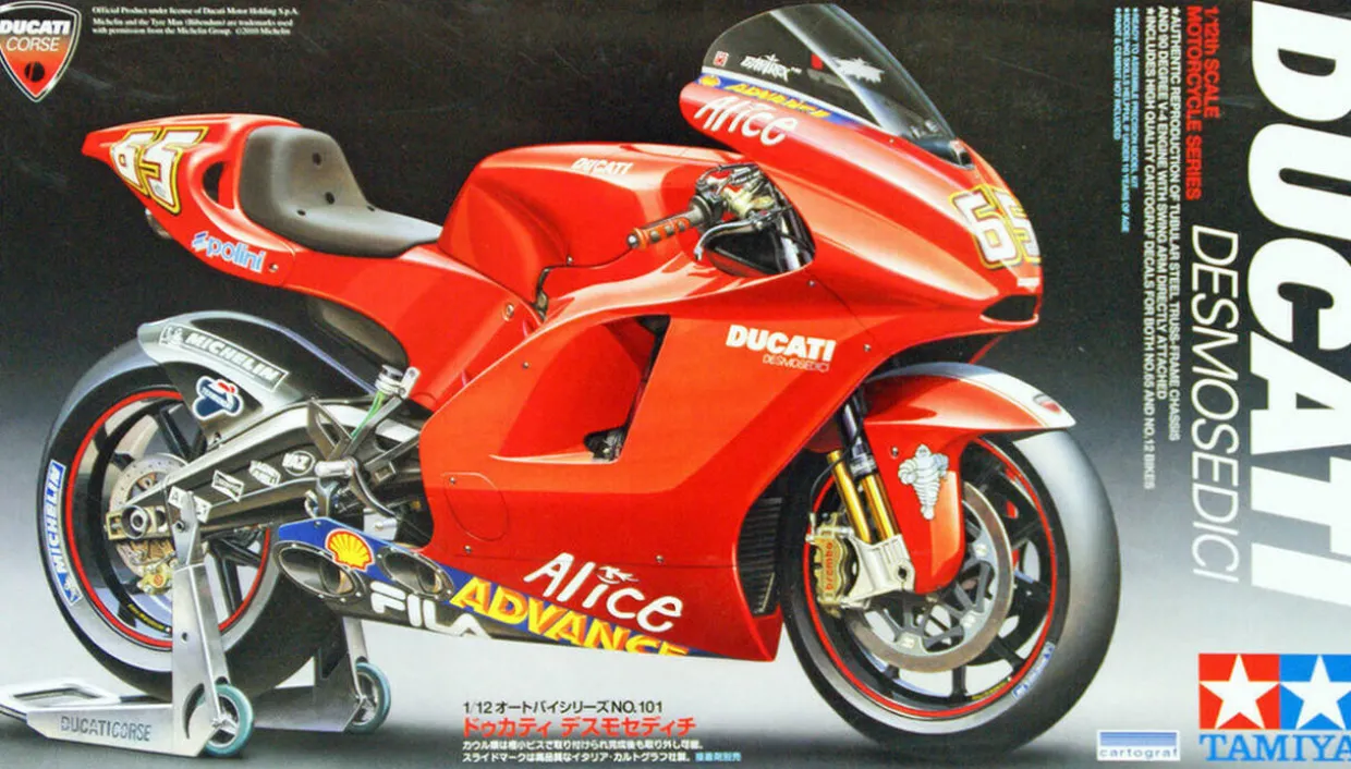 Tamiya 1/12 Ducati Desmosedici Model Kit