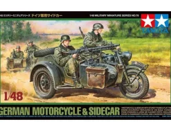 Tamiya 1/48 German Motorcycle & Sidecar