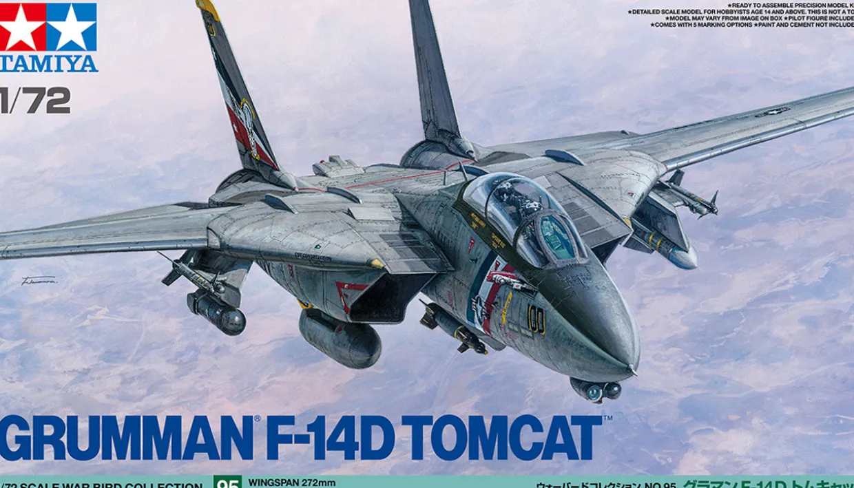 Tamiya 1/72 Grumman F-14D Tomcat
