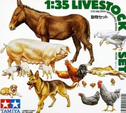 Tamiya 1/35 Livestock Set 1