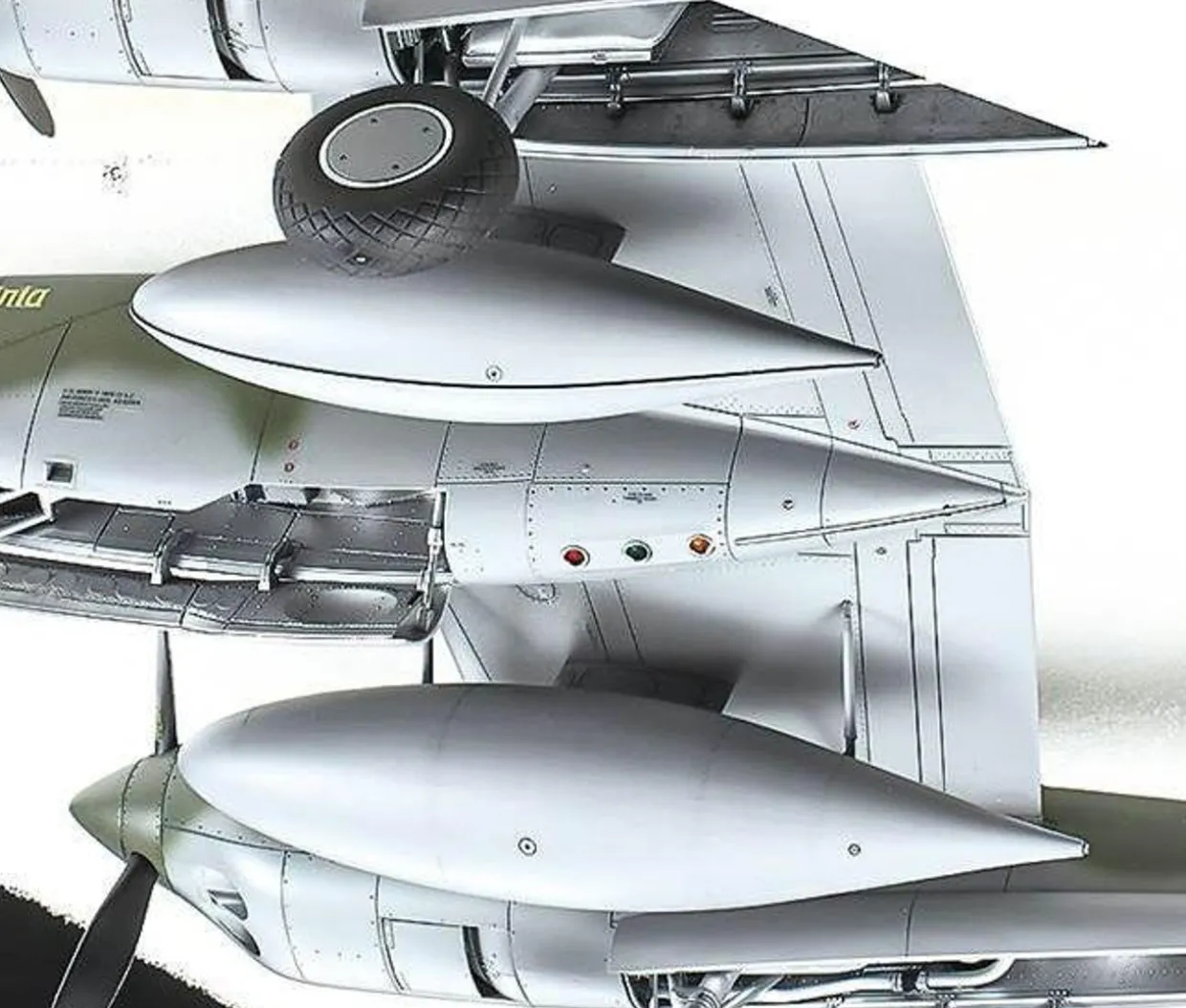 Tamiya 1/48 Lockheed P-38F/G Lightning WW2 Fighter