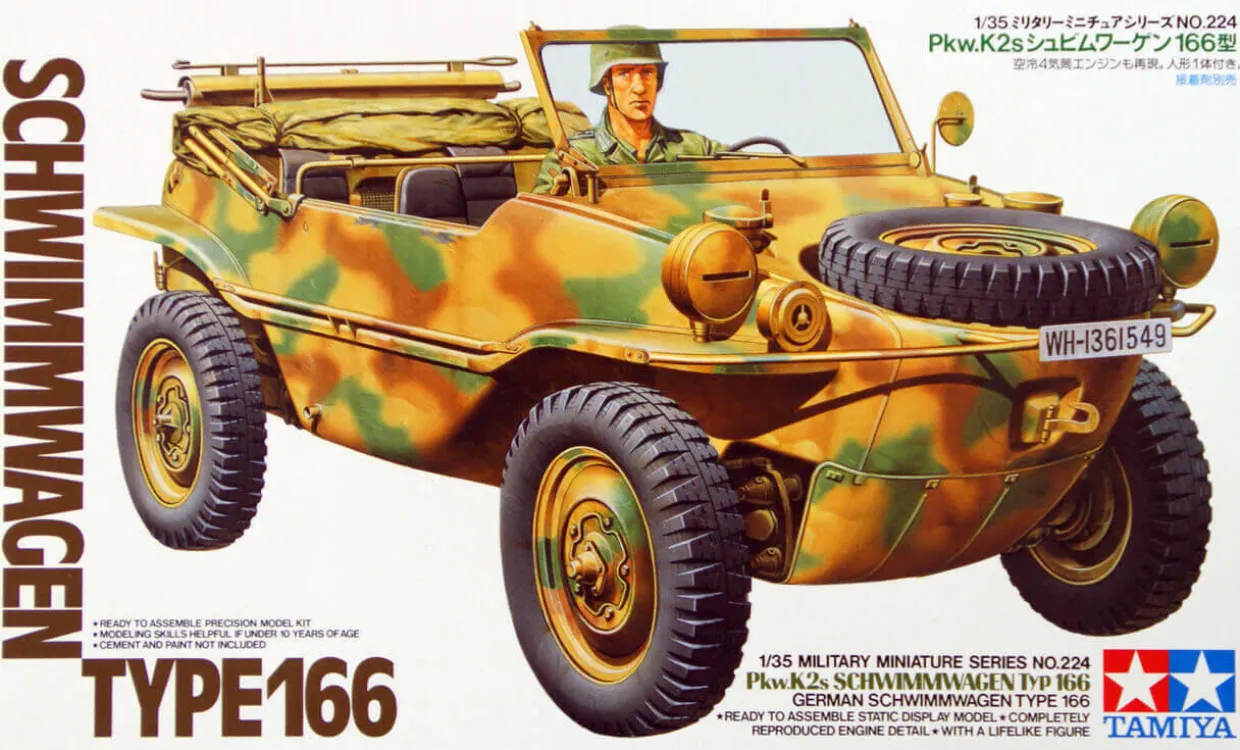 Tamiya 1/35 Schwimmwagen Type 166