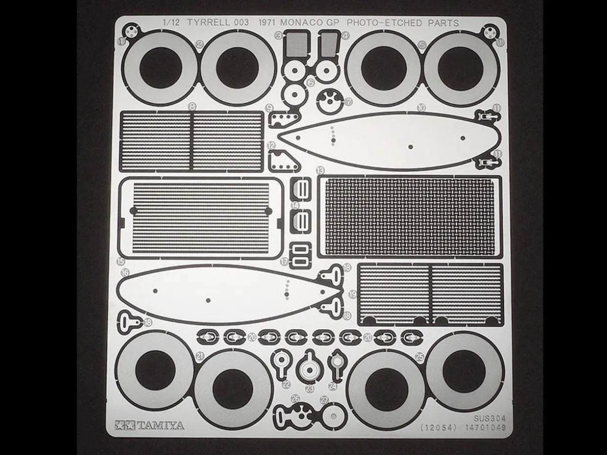 Tamiya 1/12 Tyrrell 003 1971 Monaco GP