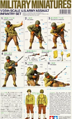 Tamiya 1/35 US Army Assault Infantry Set