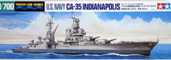 Tamiya 1/700 US Cruiser USS Indianapolis CA-35 Model Kit