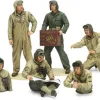 Tamiya 1/35 US Tank Crew European Theatre Model Figures
