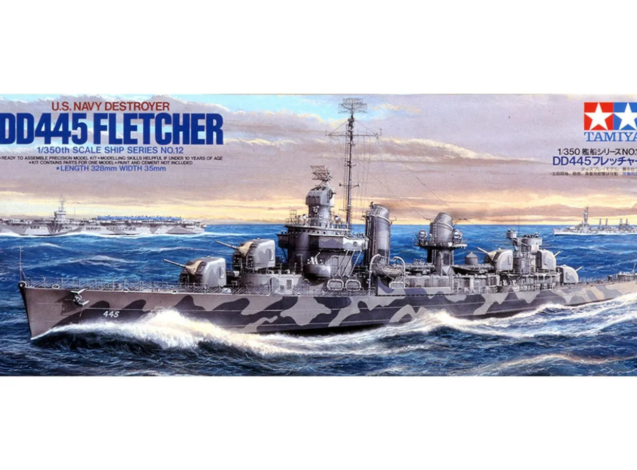 Tamiya 1/350 USS Fletcher DD-445