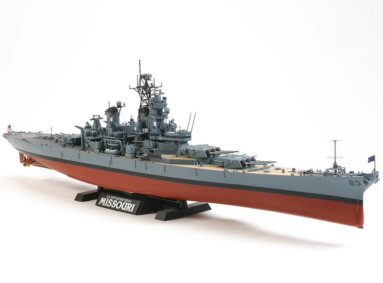 Tamiya 1/350 USS Missouri BB-63 1991