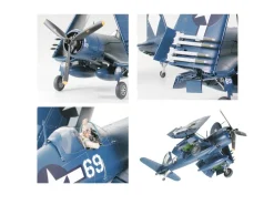 Tamiya 1/48 Vought F4U-1D Corsair with Moto Tug