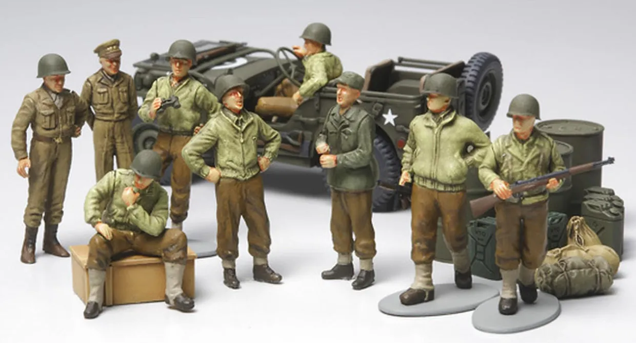 Tamiya 1/48 WWII US Infantry at Rest