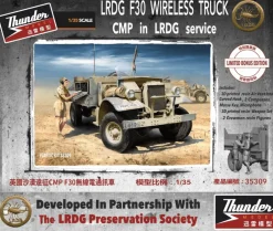 Thunder Models 1/35 LRDG F30 Wireless Truck CMP in LRDG Service