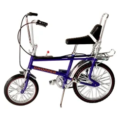 Toyway 1/12 Chopper Mk II Bicycle Ultra Violet Diecast Model
