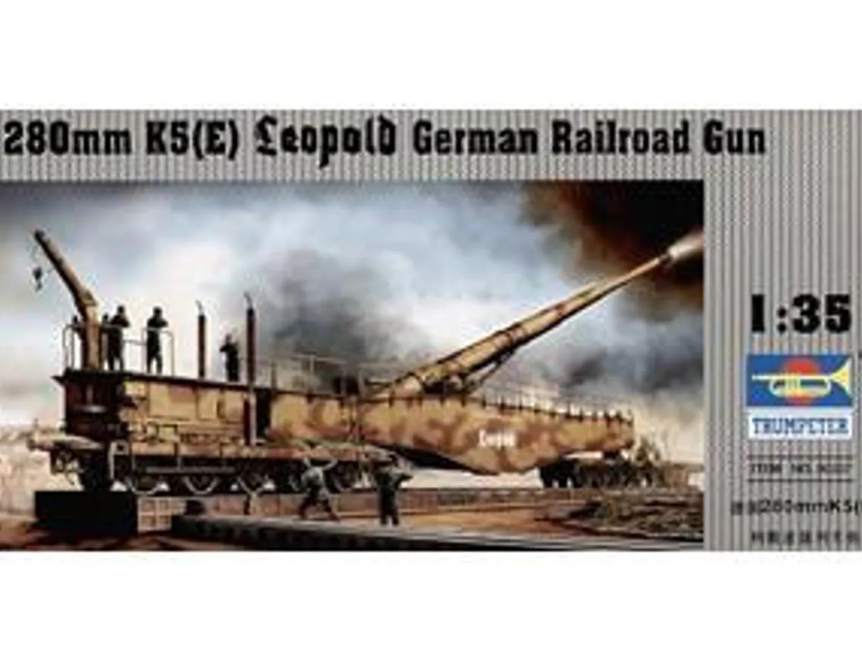 Trumpeter 1/35 28cm K5(E) Leopold Railway Gun
