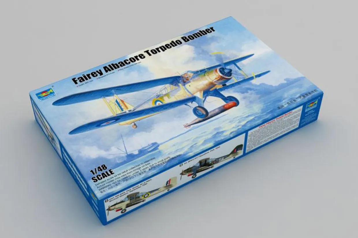 Trumpeter 1/48 Fairey Albacore Torpedo Bomber Model Kit
