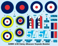 Trumpeter 1/48 Fairey Albacore Torpedo Bomber Model Kit