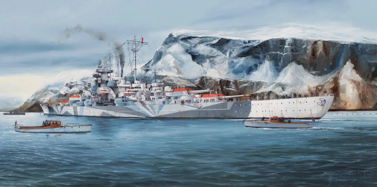 Trumpeter 1/350 German Battleship Tirpitz