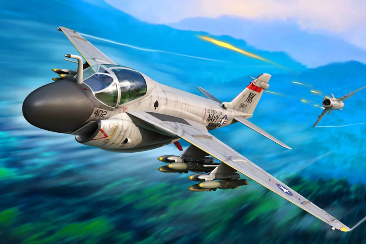 Trumpeter 1/72 Grumman A-6A Intruder 1963-97 US Navy Model Kit