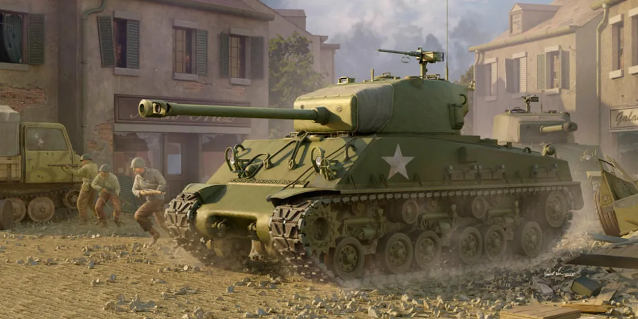 Trumpeter 1/16 M4A3E8 Sherman Easy Eight Early Production