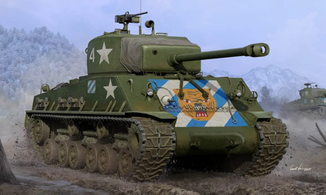 Trumpeter 1/16 M4A3E8 Sherman Easy Eight Late Production