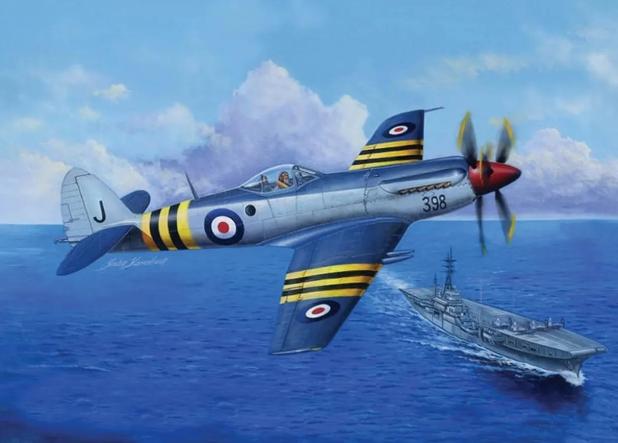 Trumpeter 1/48 Supermarine Seafang F.Mk.32