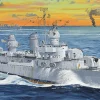 Trumpeter 1/200 USS Fletcher DD-445 US Navy Destroyer