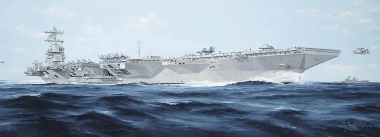 Trumpeter 1/350 USS Gerald R Ford CVN-78