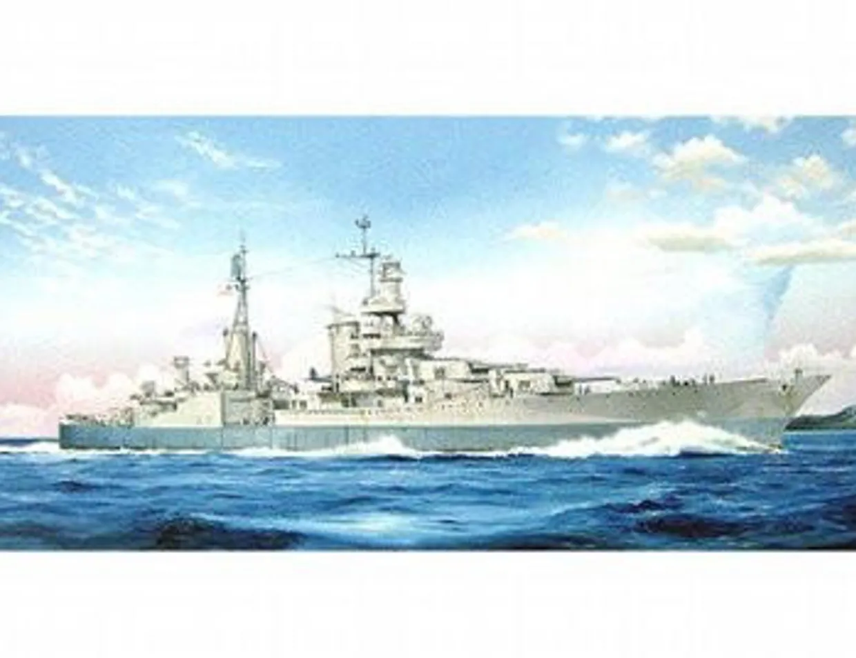 Trumpeter 1/350 USS Indianapolis CA-35 1945