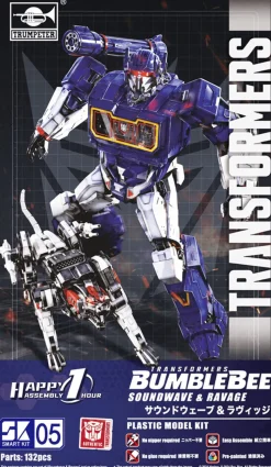 Trumpeter SK05 Transformers Soundwave and Ravage Smart Kit