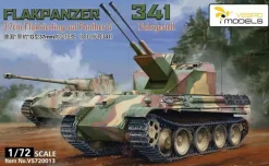 Vespid 1/72 Flakpanzer 341 Model Kit