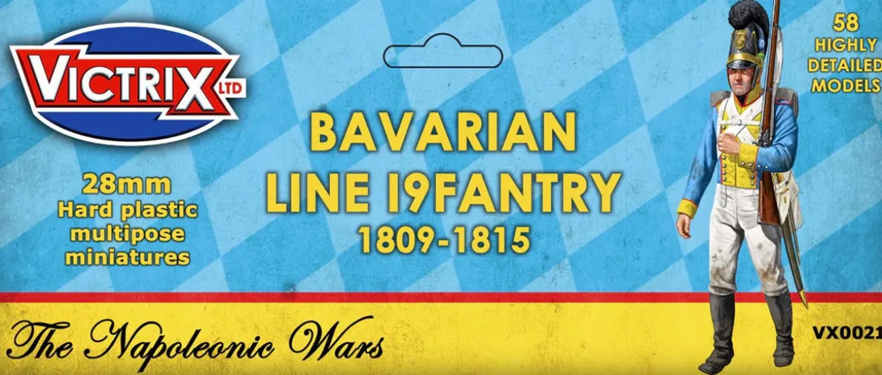 Victrix 28mm Bavarian Line Infantry 1809-1815