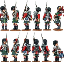 Victrix 28mm British Napoleonic Highlander Centre Companies