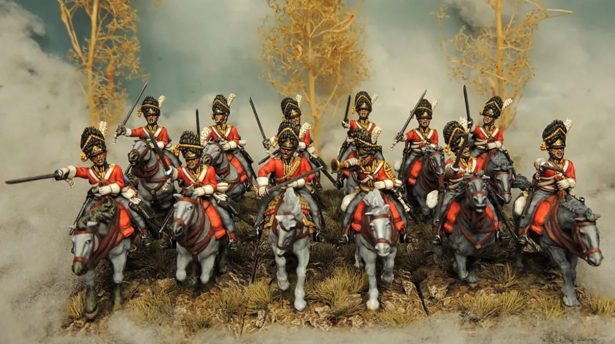 Victrix 28mm British Napoleonic Heavy Dragoons 1812-1815