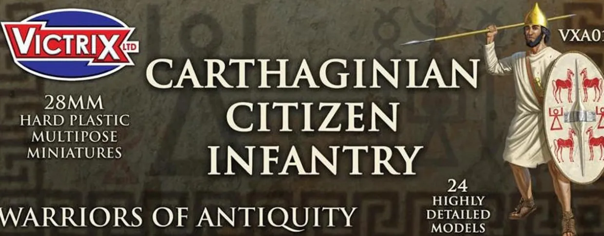Victrix 28mm Carthaginian Citizen Infantry