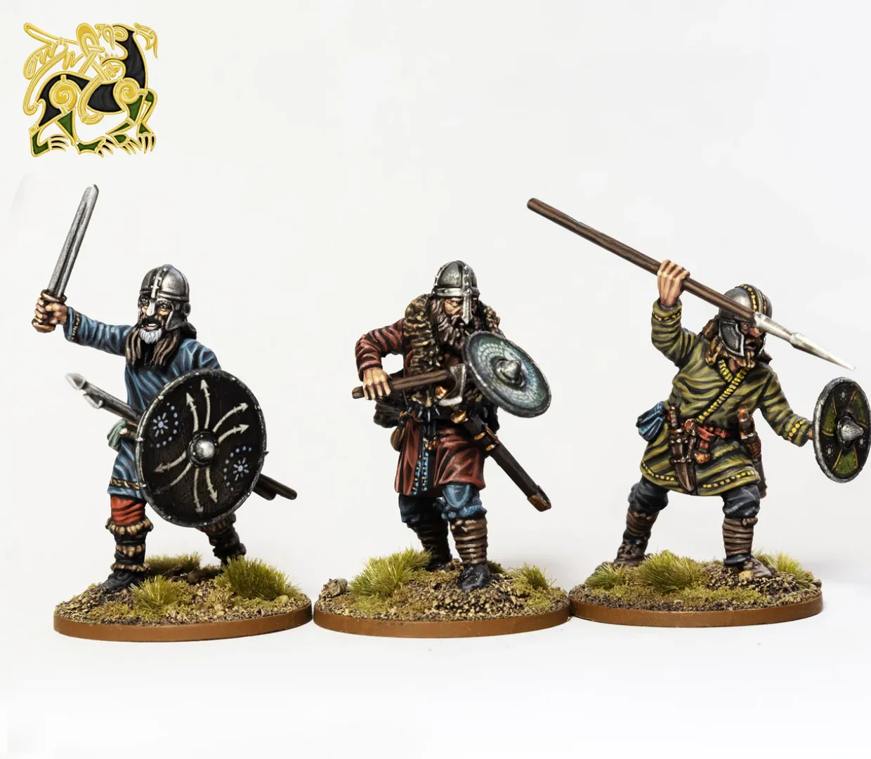 Victrix 28mm Early Saxon Unarmoured Warriors