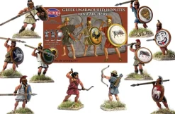 Victrix 28mm Greek Unarmoured Hoplites and Archers