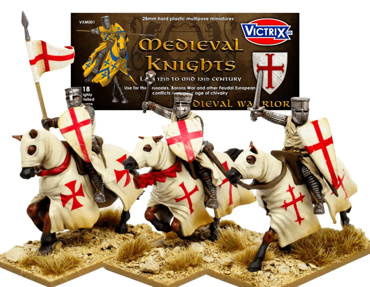 Victrix 28mm Medieval Knights 12-13th Century