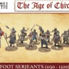 Wargames Atlantic 28mm Age of Chivalry - Foot Serjeants 1100-1320